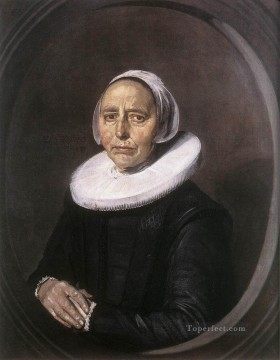 portrait of a woman 1655 Painting - Portrait Of A Woman 16402 Dutch Golden Age Frans Hals